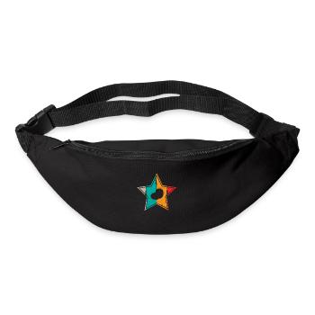 Potato Mashed Potatoes Retro Star Gift - Bum bag - black - Front