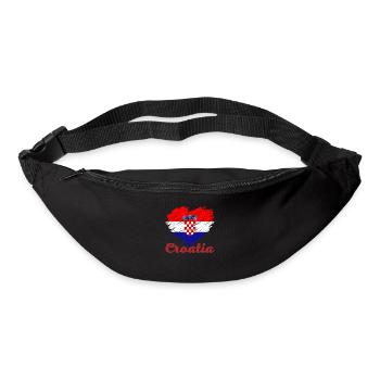 Balkan Holidays Croatie Zagreb Origine Dicton - Sac banane - noir - Devant