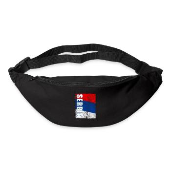 Serbien Orthodox Balkan Christentum Belgrad - Gürteltasche - Schwarz - Vorne