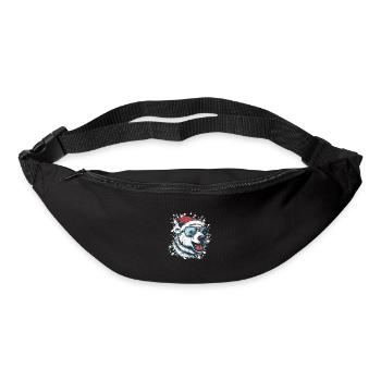 Polar Bear Christmas Funny - Bum bag - black - Front