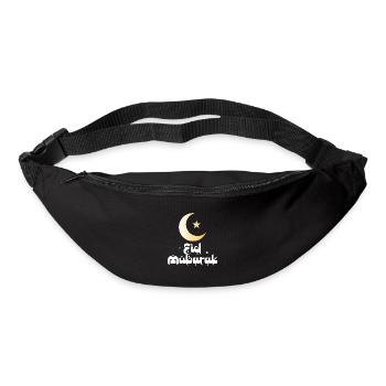 Eid Mubarak - Bum bag - black - Front