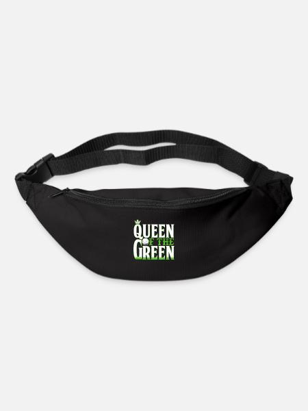 Queen Of The Green - Golf Golfer - Bum bag - black