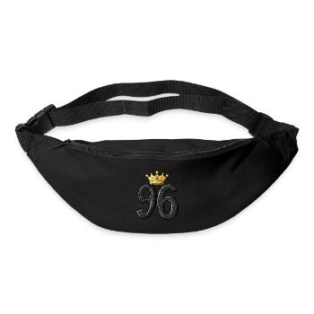96 Nombre Couronne - Sac banane - noir - Devant