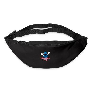 JD Logo+Text (Digital)*trans - Bum bag - black - Front
