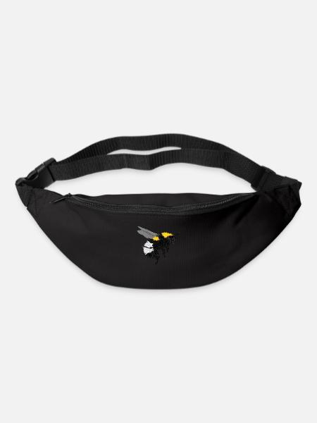 Hummel / Bumblebee Design I - Gürteltasche - Schwarz
