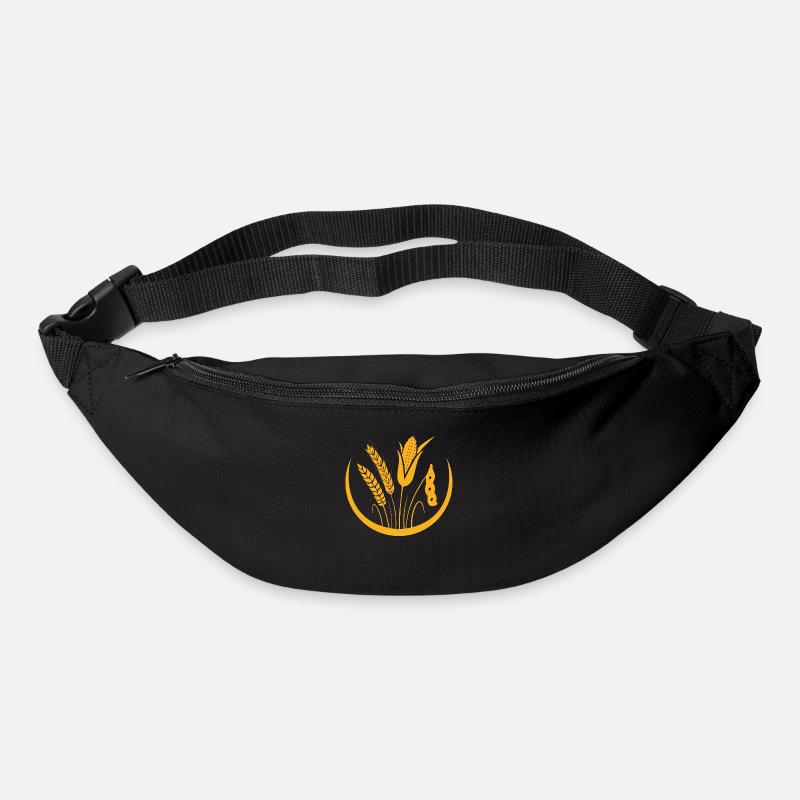 Grains - Gürteltasche - Schwarz