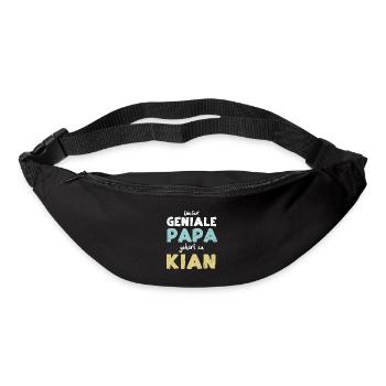 Dieser Geniale Papa Gehört Zu Kian - Gürteltasche - Schwarz - Vorne