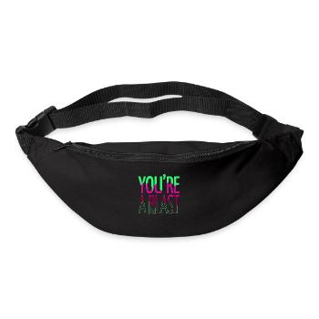 birthday present idea fun astrology astrophysics - Bum bag - black - Front