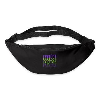 home christmas elf bday one family one team - Bum bag - black - Front