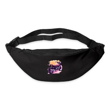 Motorcross Motorcycle Motorcycle Fan Motorcyclist - Bum bag - black - Front