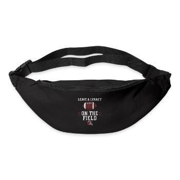 Leave a legacy on the field - Bum bag - black - Front