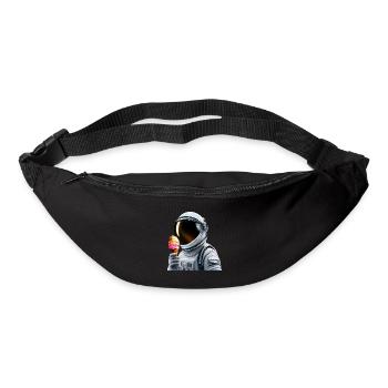Waffel Eis Astronaut - Gürteltasche - Schwarz - Vorne
