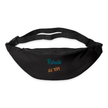 RETIREMENT. RETIREMENT. RETIRED. SENIOR. GRANNY. GRANDPA - Bum bag - black - Front