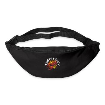 Fiery & Spicy - Cancer Motif for Lovers - Bum bag - black - Front