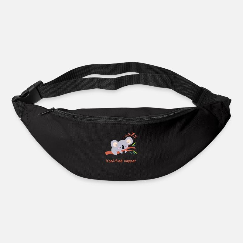 Koalified napper - Gürteltasche - Schwarz