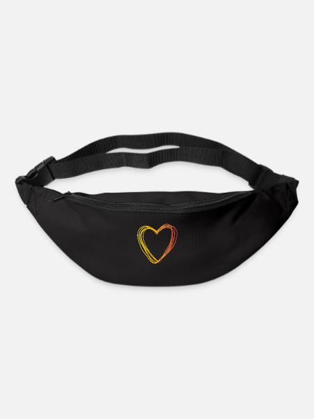 besti - friends - Gürteltasche - Schwarz