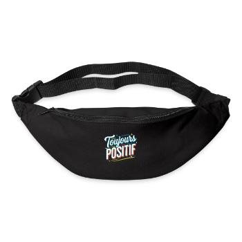Toujours positif - Sac banane - noir - Devant