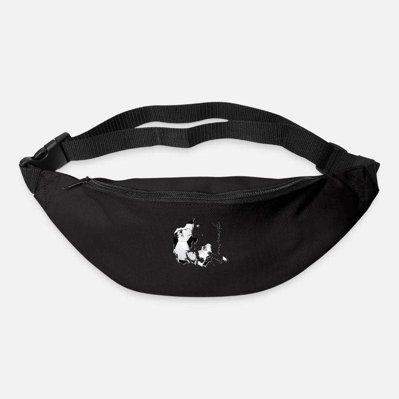 Denmark Map Framed Real Football EN - Bum bag - black