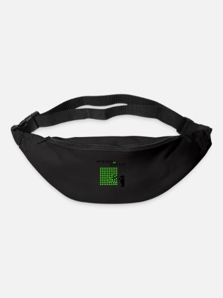 Erbsenzähler - Gürteltasche - Schwarz