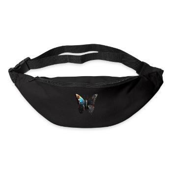 Schmetterling II - Gürteltasche - Schwarz - Vorne