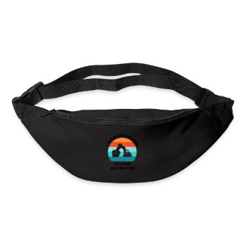 Excavatrice Excavatrice Conducteur Excavatrice Camion - Sac banane - noir - Devant