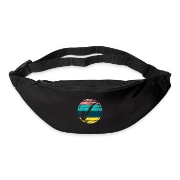 Saxofon - Gürteltasche - Schwarz - Vorne