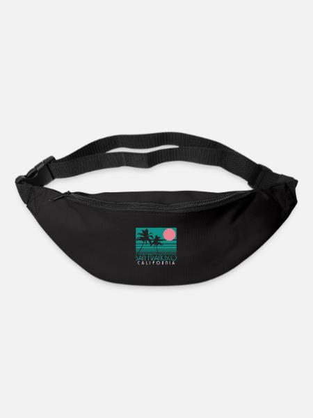Souvenir de San Francisco en Californie - Sac banane - noir