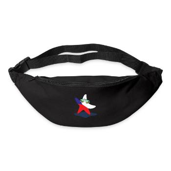 Czech-Star czech country czech republic praha praha - Bum bag - black - Front