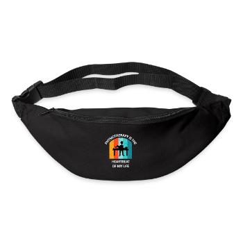 Physiotherapist Humorous Gift Saying Funny - Bum bag - black - Front