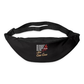 Cane-Corso - Mein - Gürteltasche - Schwarz - Vorne