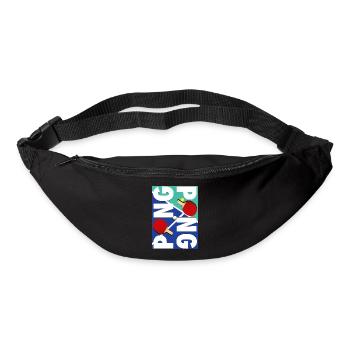 Ping Pong SportT-Shirt Game - Gürteltasche - Schwarz - Vorne