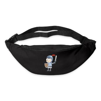 Kleiner Ritter - Gürteltasche - Schwarz - Vorne