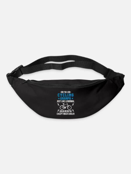 Cycling Grandpa - Bum bag - black