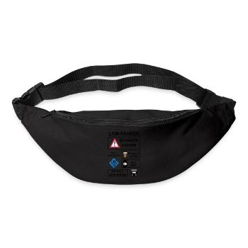 LKW Fahrer - Gürteltasche - Schwarz - Vorne
