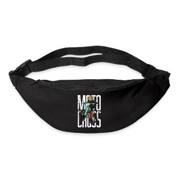 Motocross - Gürteltasche - Schwarz - Vorne