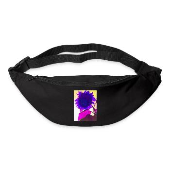 sommerblume pop Art - Gürteltasche - Schwarz - Vorne