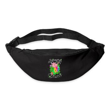 Aujourd'hui j'ai de la chance! loto - Sac banane - noir - Devant