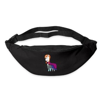 Anna Lama - Gürteltasche - Schwarz - Vorne