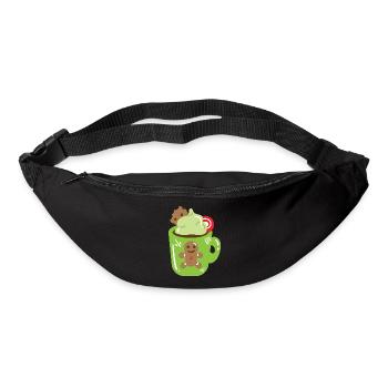 Weihnachten Tasse - Gürteltasche - Schwarz - Vorne