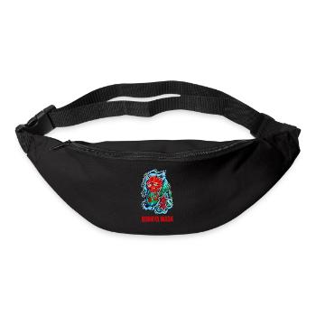 Masque Hannya - Sac banane - noir - Devant