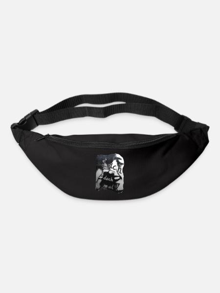 TOMZOFF Lach doch mal! - Gürteltasche - Schwarz