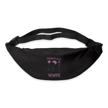 Lustige Besen - Gürteltasche - Schwarz - Vorne
