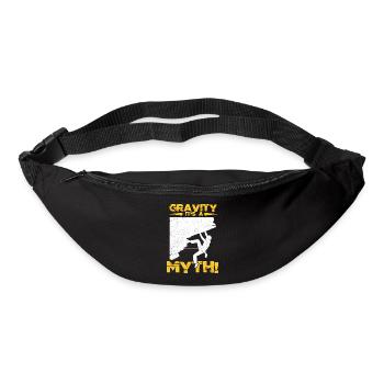 Rock Climbing – Extreme Sports Mountaineer Climber - Gürteltasche - Schwarz - Vorne