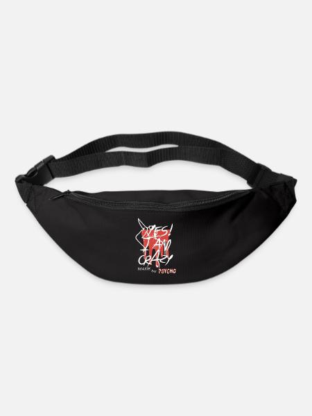 Oui je suis fou - Sac banane - noir