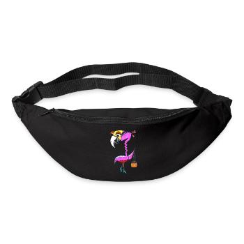 Flamingo - Gürteltasche - Schwarz - Vorne