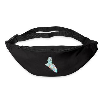 Doigt bisou - Sac banane - noir - Devant