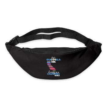Guatemala Guatemalan Flag DNA I Gift - Bum bag - black - Front