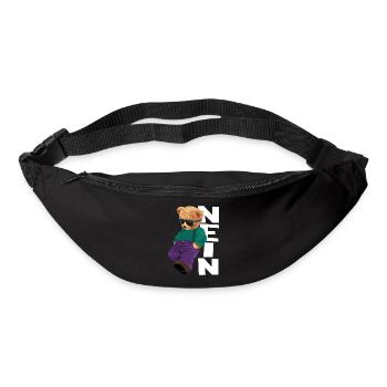 Teddy Rebel Neon Outfit NEIN - Gürteltasche - Schwarz - Vorne