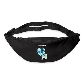 Der Tennis-Champion - Gürteltasche - Schwarz - Vorne