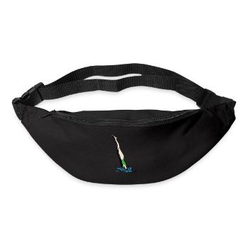 Kopfsprung Frau - Gürteltasche - Schwarz - Vorne